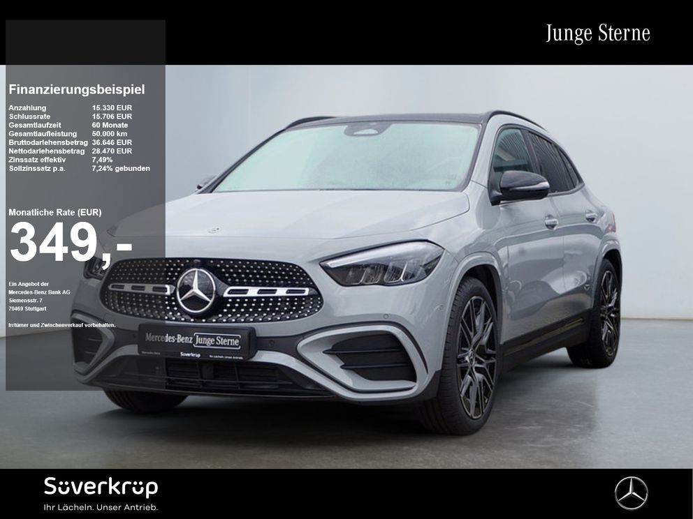 MERCEDES-BENZ GLA 200 d | AMG NIGHT AHK DISTR KAMERA PANO SPUR