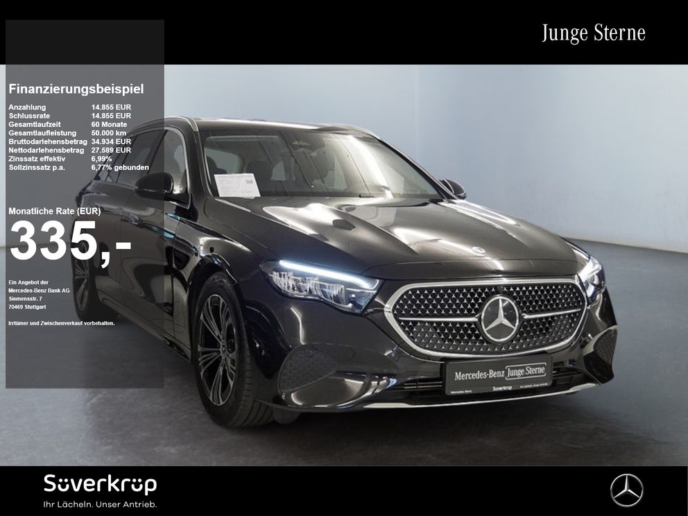 MERCEDES-BENZ E 220 T d ,  AVANTGARDE AHK DISTR KAMERA SPUR