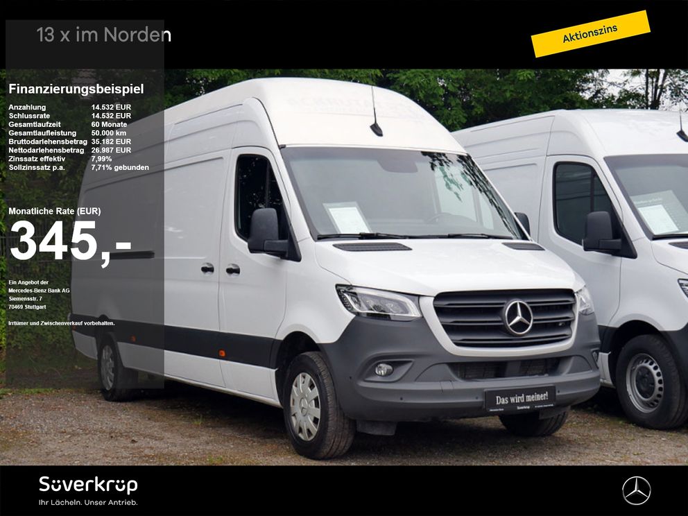 MERCEDES-BENZ Sprinter 319 L3H3 KASTEN SUPERHOCHDACH MAXI AUTOMATIK