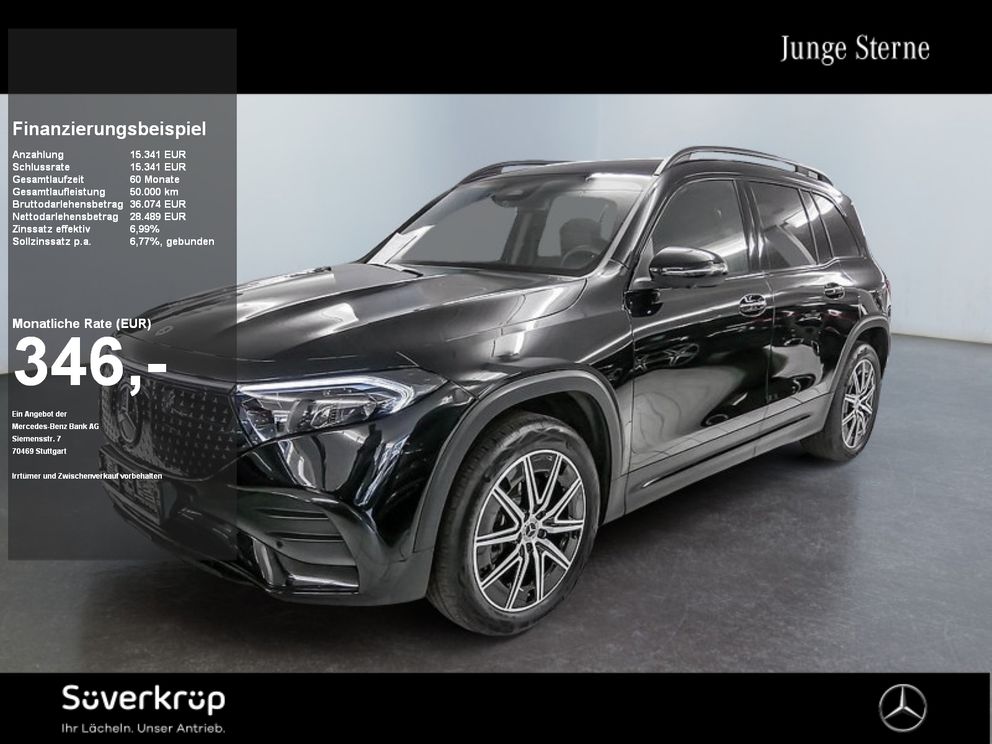 MERCEDES-BENZ EQB 300 4M , AMG NIGHT SPUR STANDH 360 DISTR