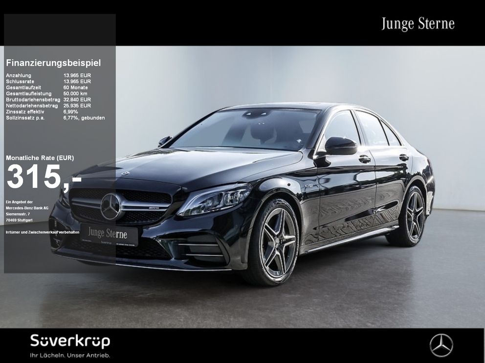 MERCEDES-BENZ C 43 AMG 4M DISTR COMAND SPUR KAMERA PDC SHZ