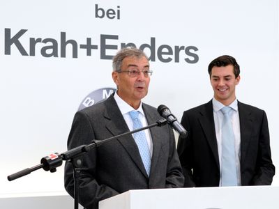 Peter Enders Senior und Peter Enders Junior