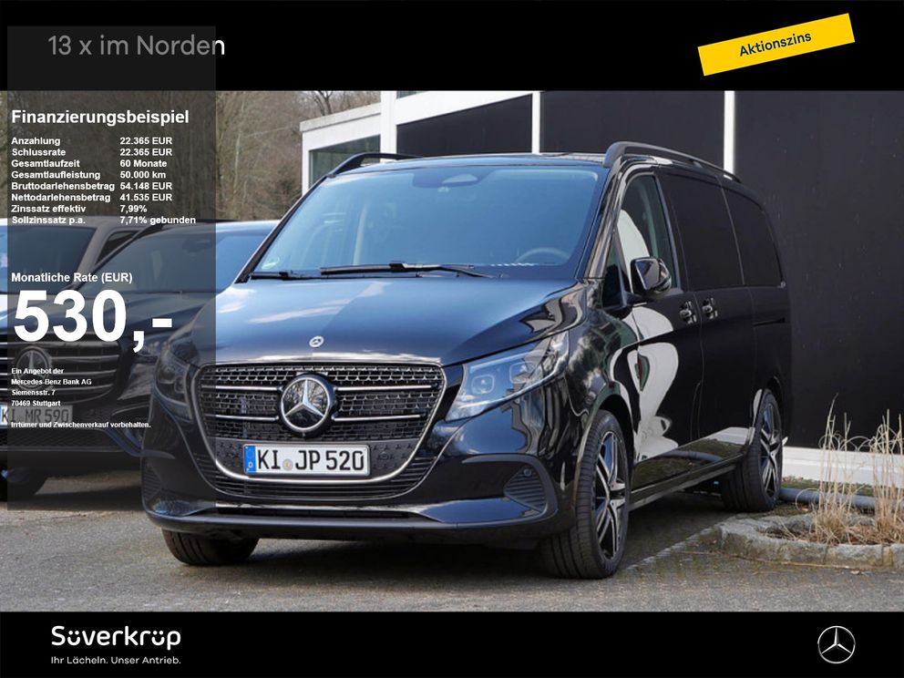 MERCEDES-BENZ V 220 d STYLE STANDHZG MULTIBEAM 7SITZER DAB 360