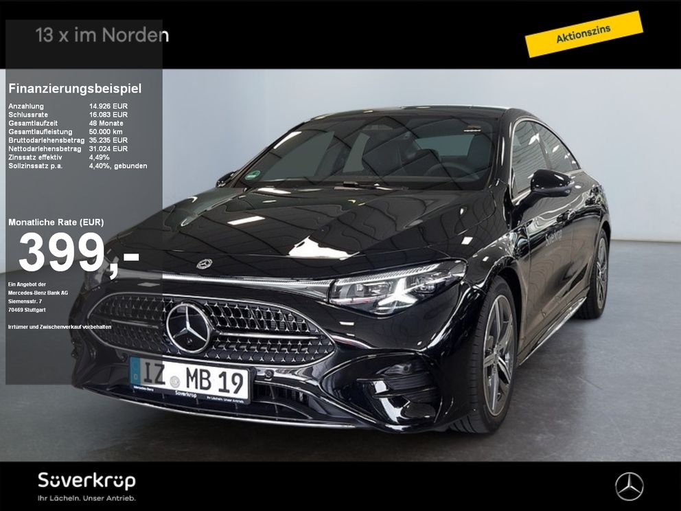 MERCEDES-BENZ CLA 180 AMG MEMO MULTI DISTR PANO SPUR PDC SHD