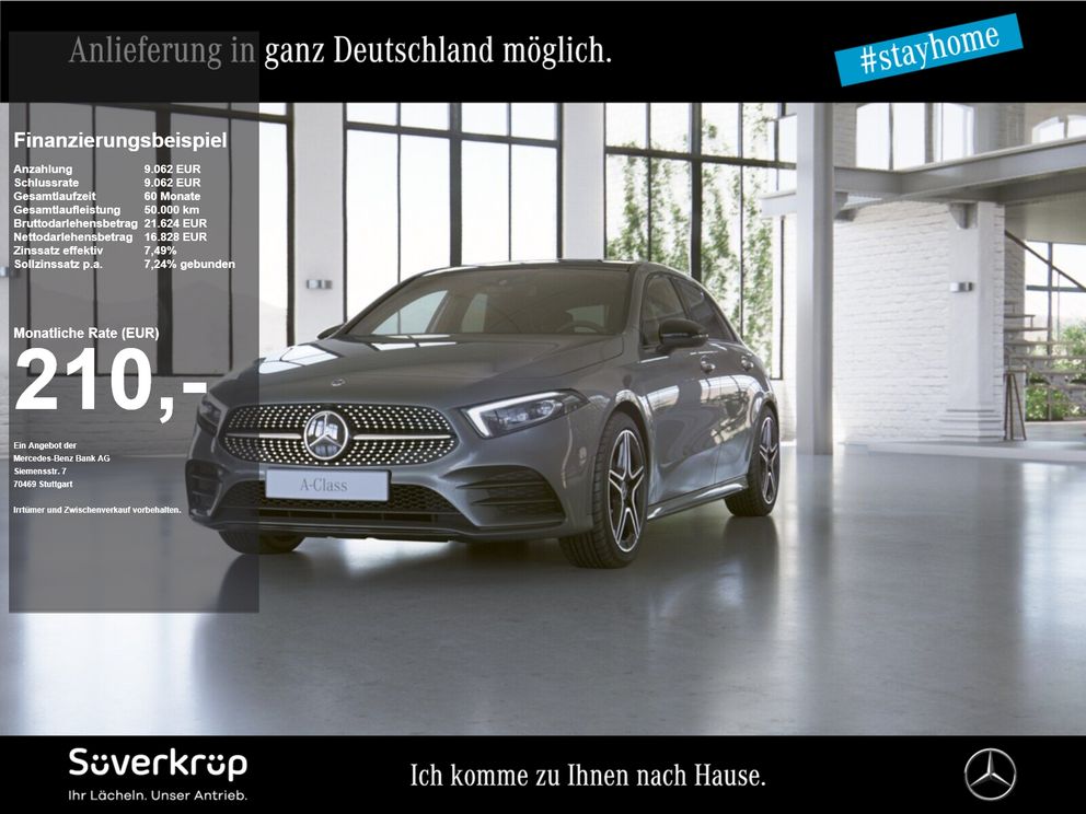 MERCEDES-BENZ A 220 4M AMG NIGHT PREMIUM MEMO MULTI 360 DISTR