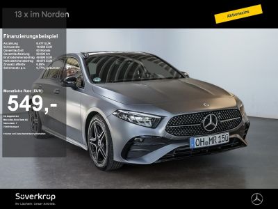 MERCEDES-BENZ A 220 d AMG NIGHT SPUR PANO AHK DISTR KAMERA