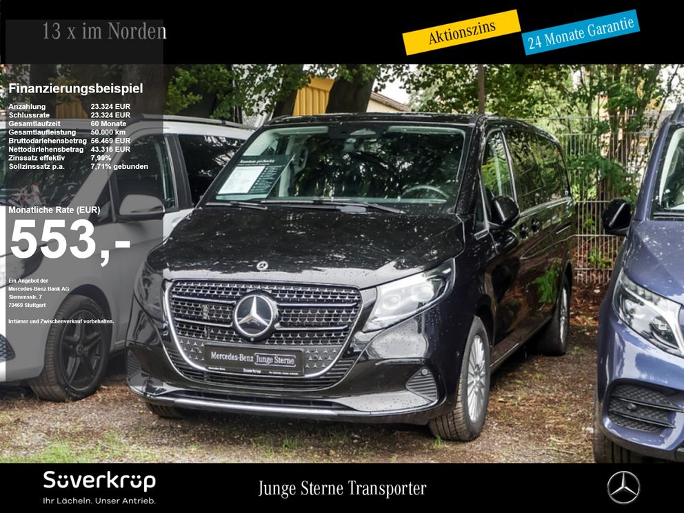 MERCEDES-BENZ V 300 AVANTGARDE/E WINTER MOPF 8SITZER AHK 360°