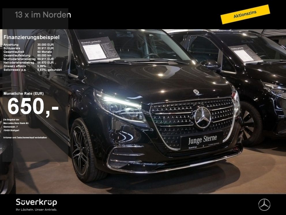 MERCEDES-BENZ V 250 AVANTGARDE 4MATIC AMG MOPF2 AHK 2,5T  360