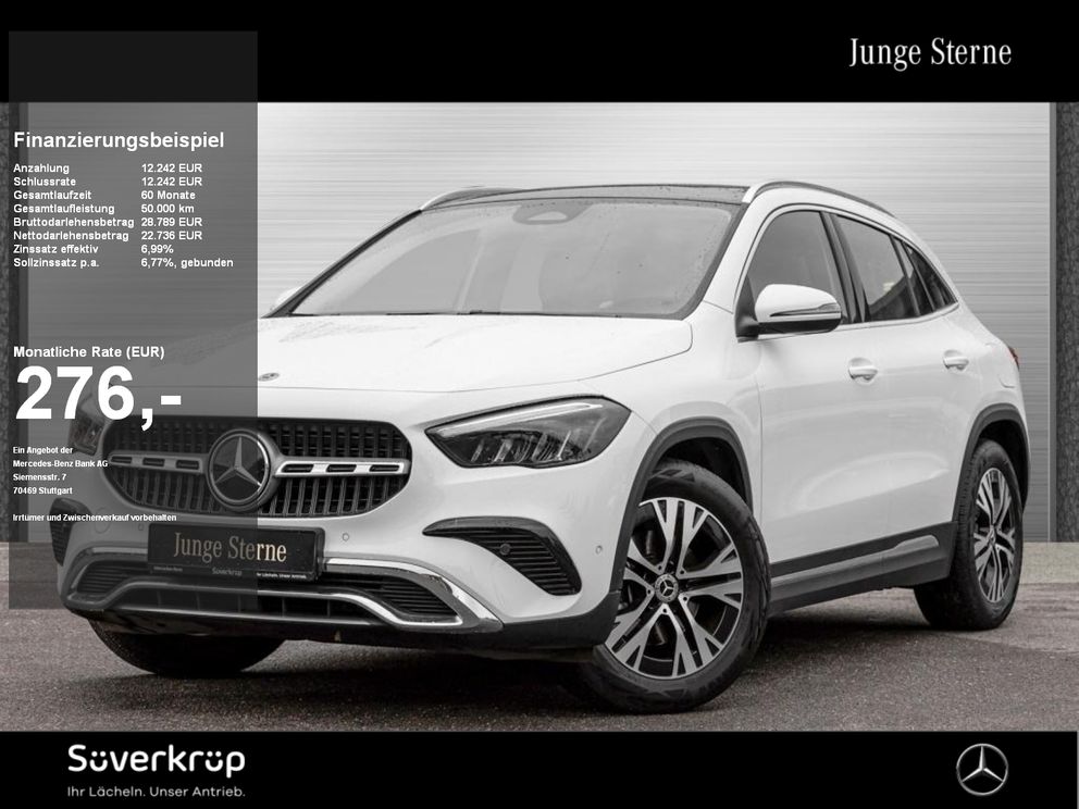 MERCEDES-BENZ GLA 180 , PROGRESSIVE SPUR PANO KAMERA PDC SHZ