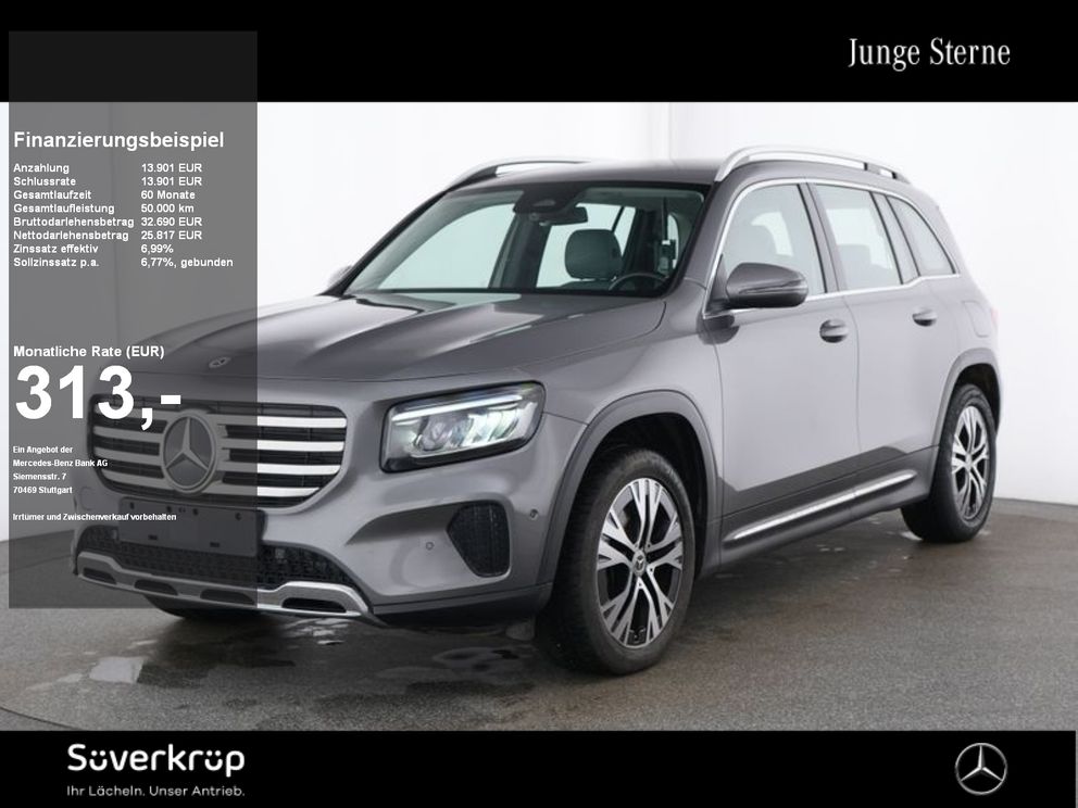 MERCEDES-BENZ GLB 180 d , PROGRESSIVE SPUR AHK KAMERA PDC SHZ