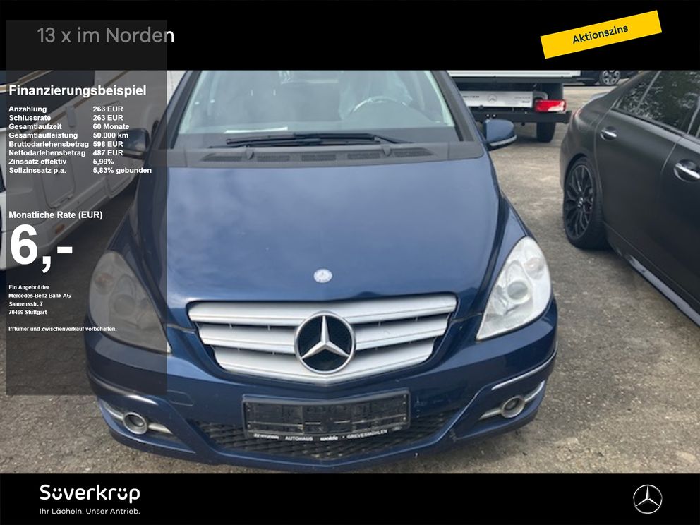 MERCEDES-BENZ B 200  Getriebeschaden AHK SHZ