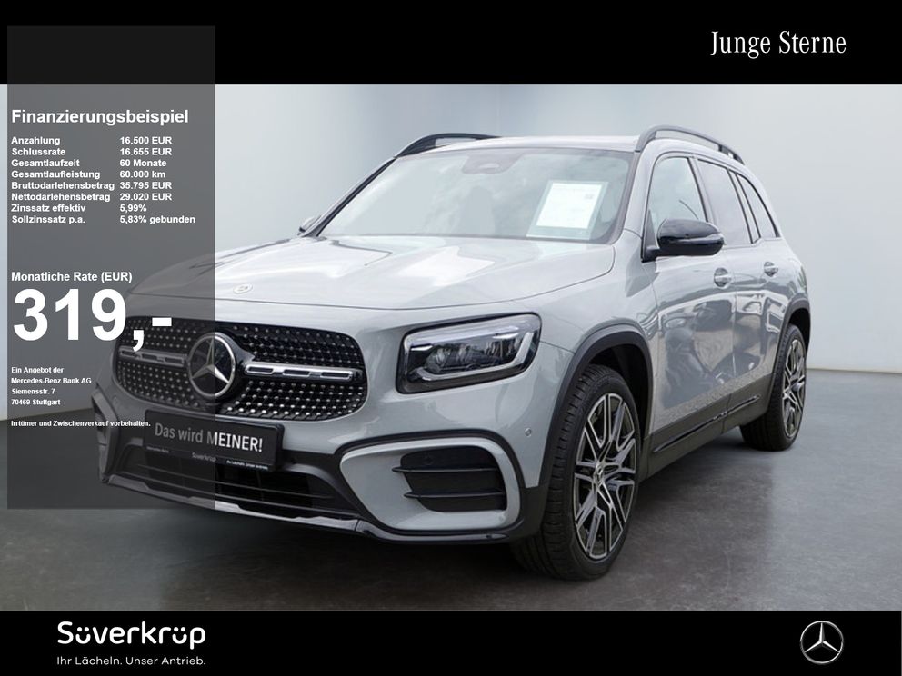 MERCEDES-BENZ GLB 200 d | AMG NIGHT AHK DISTR KAMERA PANO SPUR