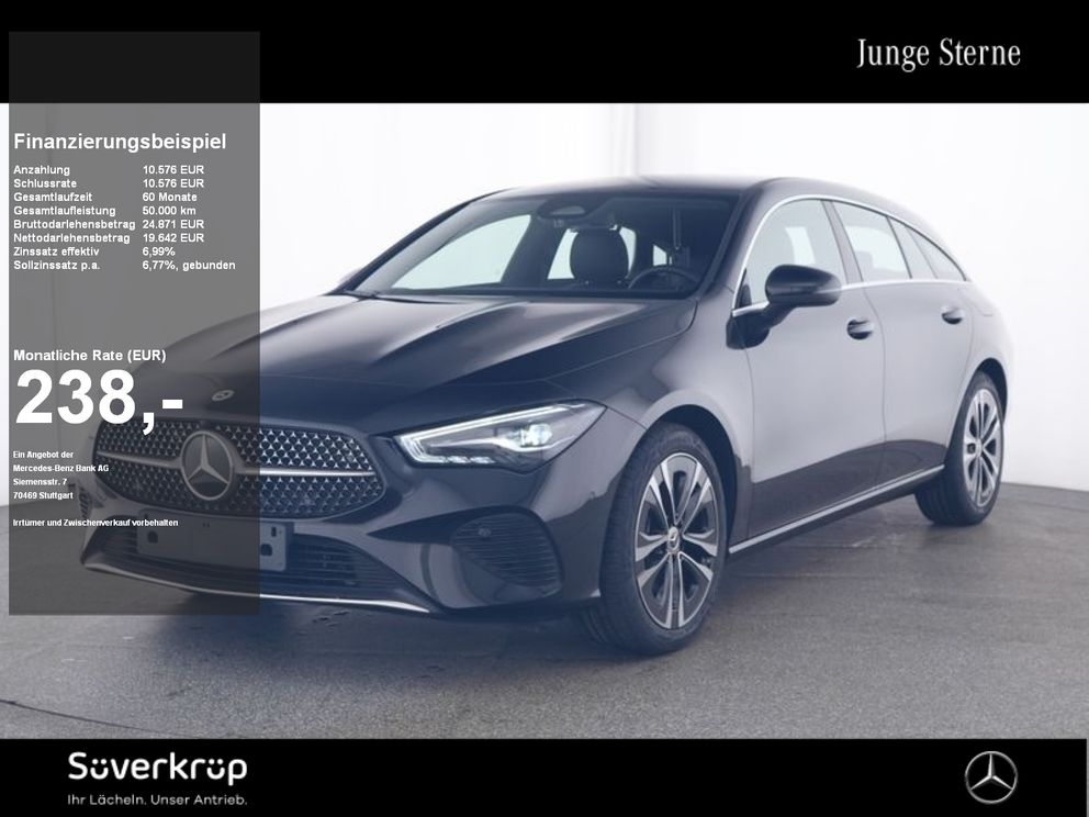 MERCEDES-BENZ CLA 180 SB , PROGRESSIVE SPUR KAMERA PDC SHZ