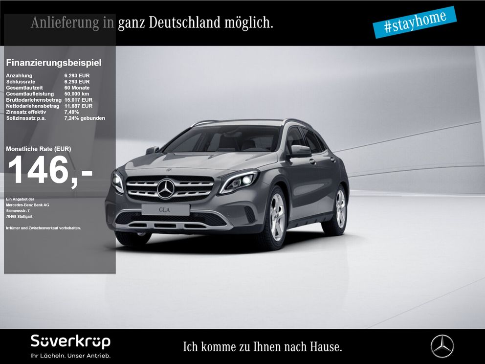 MERCEDES-BENZ GLA 180 360 KAMERA PDC SHZ