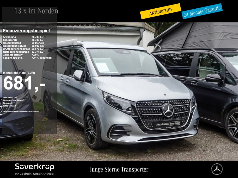 MERCEDES-BENZ V 300 MARCO POLO KÜCHE MARKISE AIRMATIC AMG MOPF