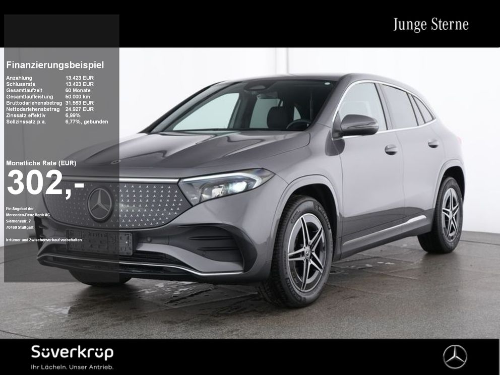 MERCEDES-BENZ EQA 350 4M , AMG SPUR STANDH KAMERA PDC SHZ