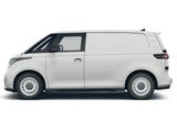 VW ID. Buzz Cargo Pro Motor: 210 kW (286 PS) 79 kWh Getriebe: 1-Gang-Automatikgetriebe Radstand: 2989 mm