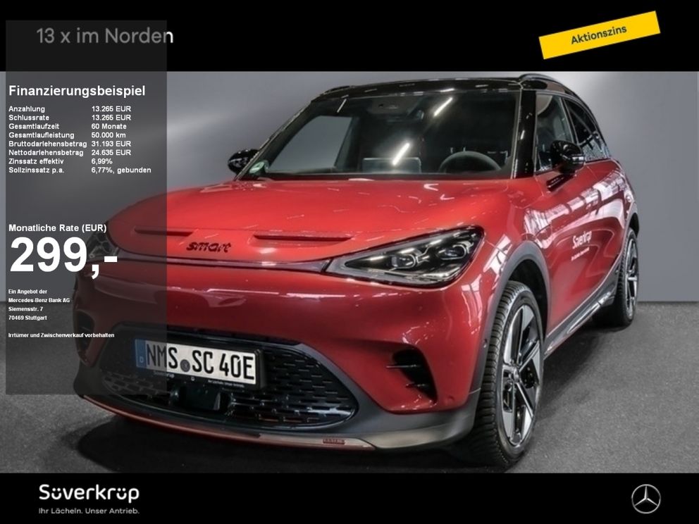 SMART #1 Brabus DISTR SPUR 360 PANO PDC MEMO SHZ