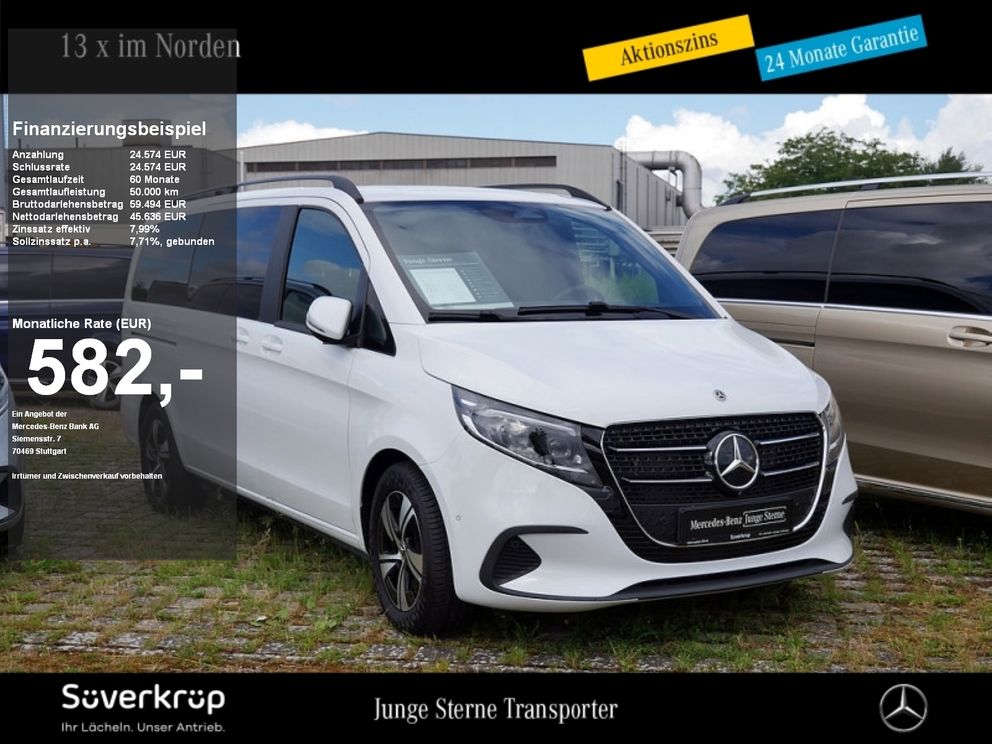 MERCEDES-BENZ V 300 STYLE MOPF 6SITZER WINTER AHK 360° 360 AHK