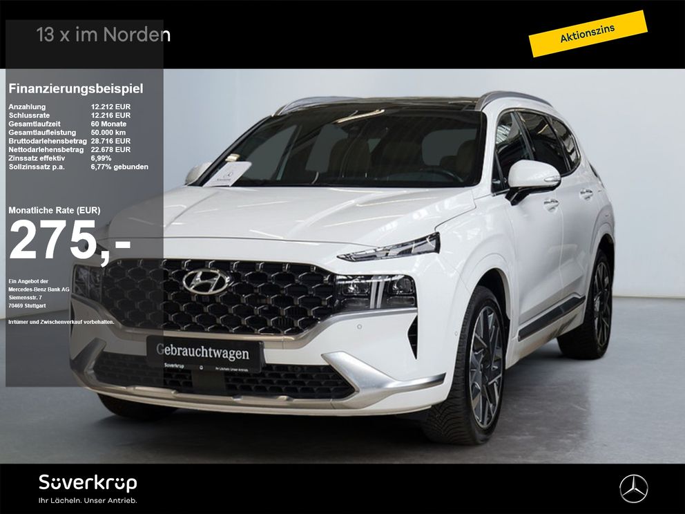 HYUNDAI Santa Fe 2.2 CRDi Signature 4WD 360 DISTR KAMERA