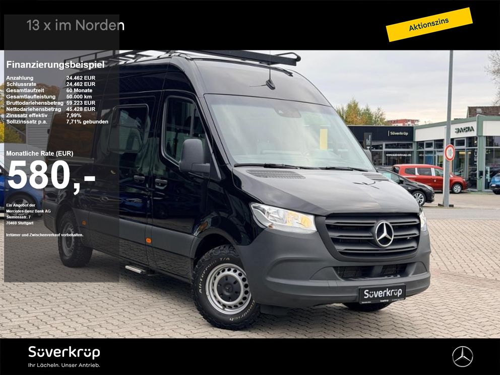MERCEDES-BENZ Sprinter 317 WOHNMOBILAUSBAU L2H2 AUTOM AHK KAMERA KLIMA