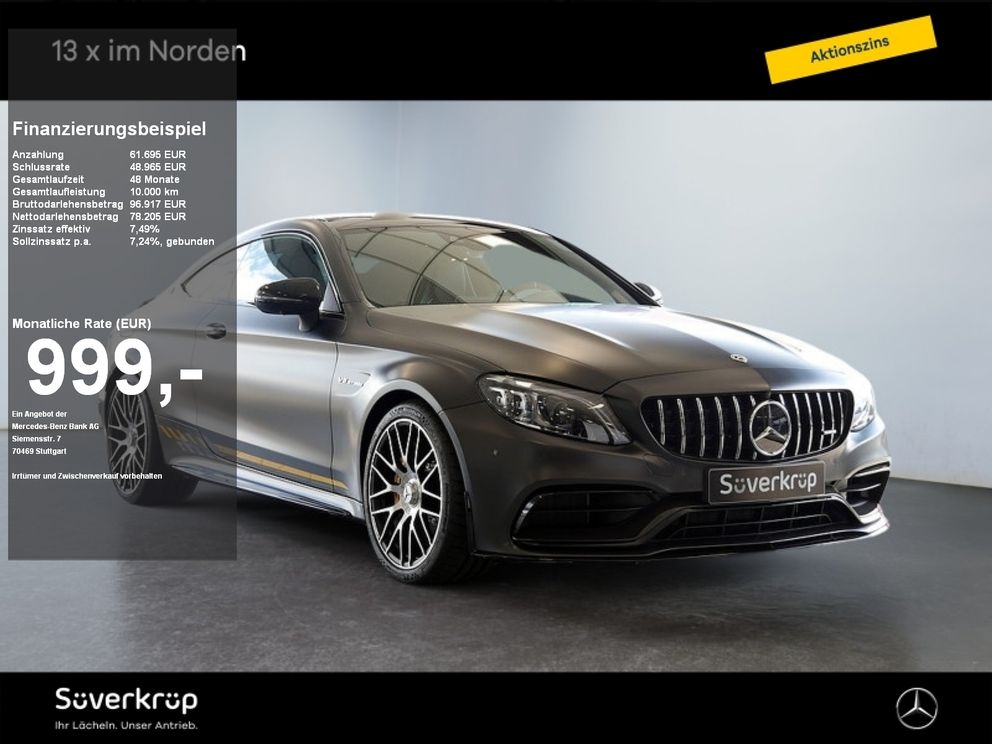 MERCEDES-BENZ C 63 S AMG Coupé Final Edition KOM  AMG BURM 360