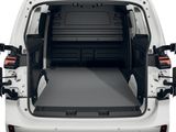 VW ID. Buzz Cargo Pro Motor: 210 kW (286 PS) 79 kWh Getriebe: 1-Gang-Automatikgetriebe Radstand: 2989 mm