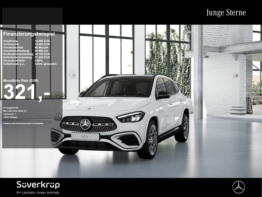 MERCEDES-BENZ GLA 200 d | AMG NIGHT AHK DISTR KAMERA PANO SPUR