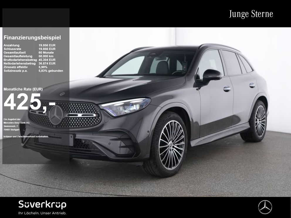 MERCEDES-BENZ GLC 300 d 4M , AMG BURM NIGHT MEMO 360 AHK PANO