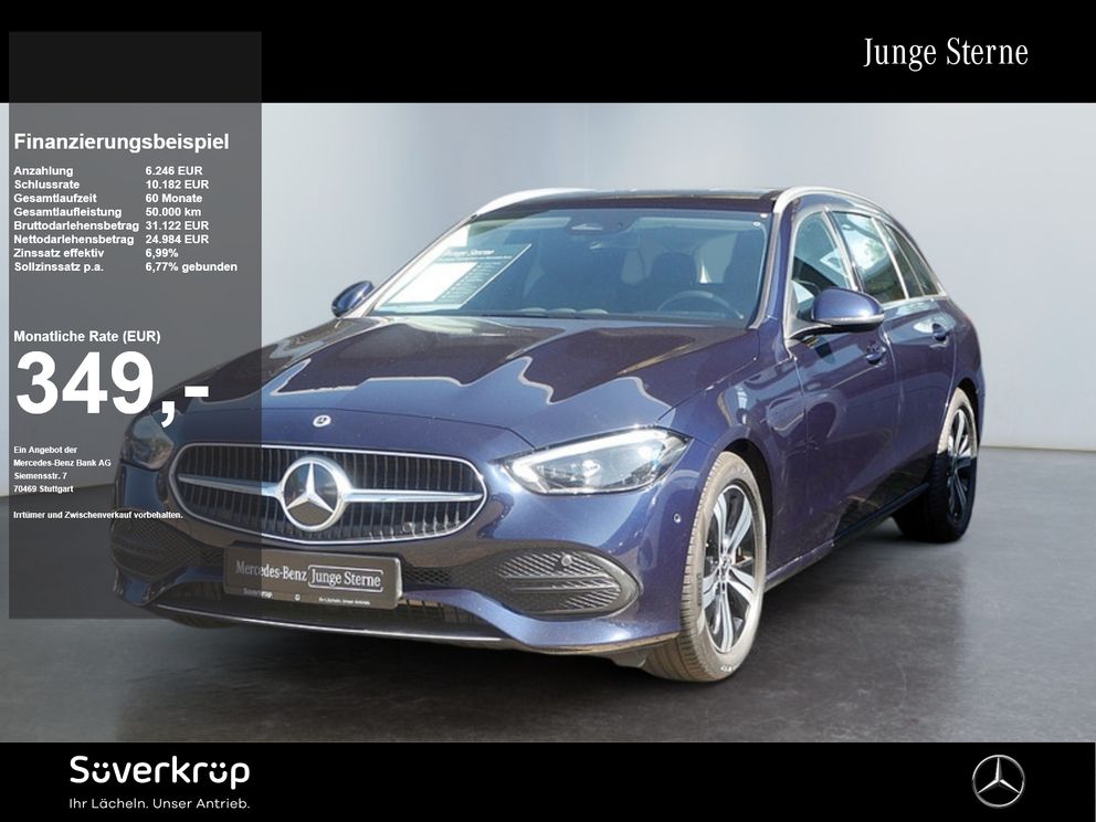 MERCEDES-BENZ C 300 T d  Avantgarde Navi LED Kamera Spur PDC