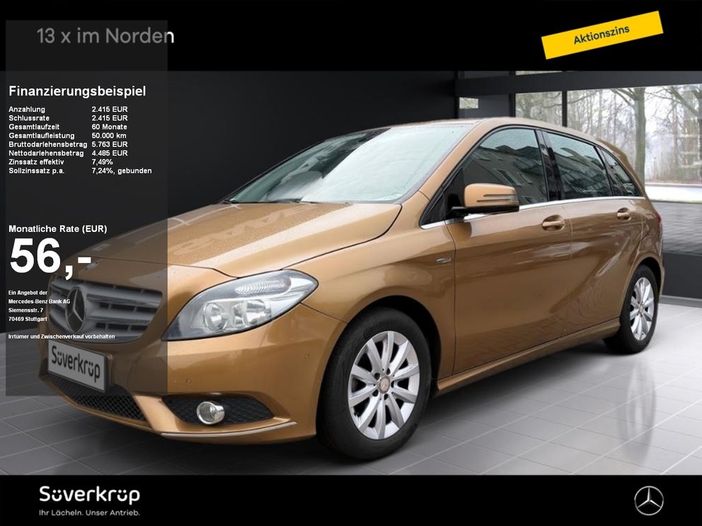 MERCEDES-BENZ B 180 CDI BE PDC SHZ