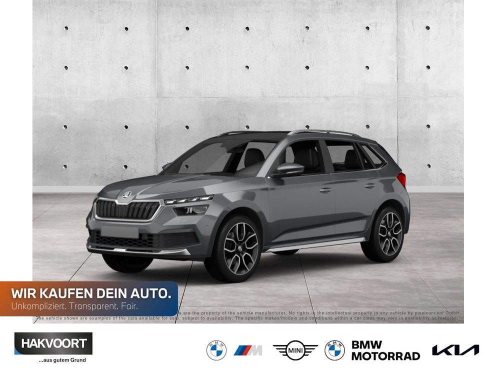 SKODA Kamiq 1.5 TSI ACT Scoutline Voll LED - PDC v & h - Kamera
