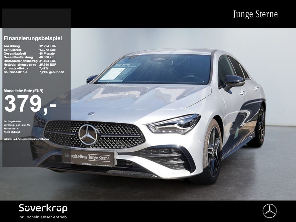 MERCEDES-BENZ CLA 200 d Coupé , AMG NIGHT PREMIUM DISTR KAMERA