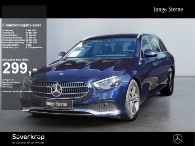 MERCEDES-BENZ E 220 T d  Avantgarde Navi LED 360 HUD Burm Mult