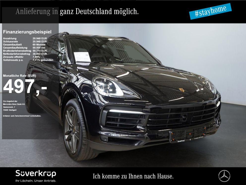 PORSCHE Cayenne E-Hybrid 3.0-Liter-V6-Turbo MEMO DISTR