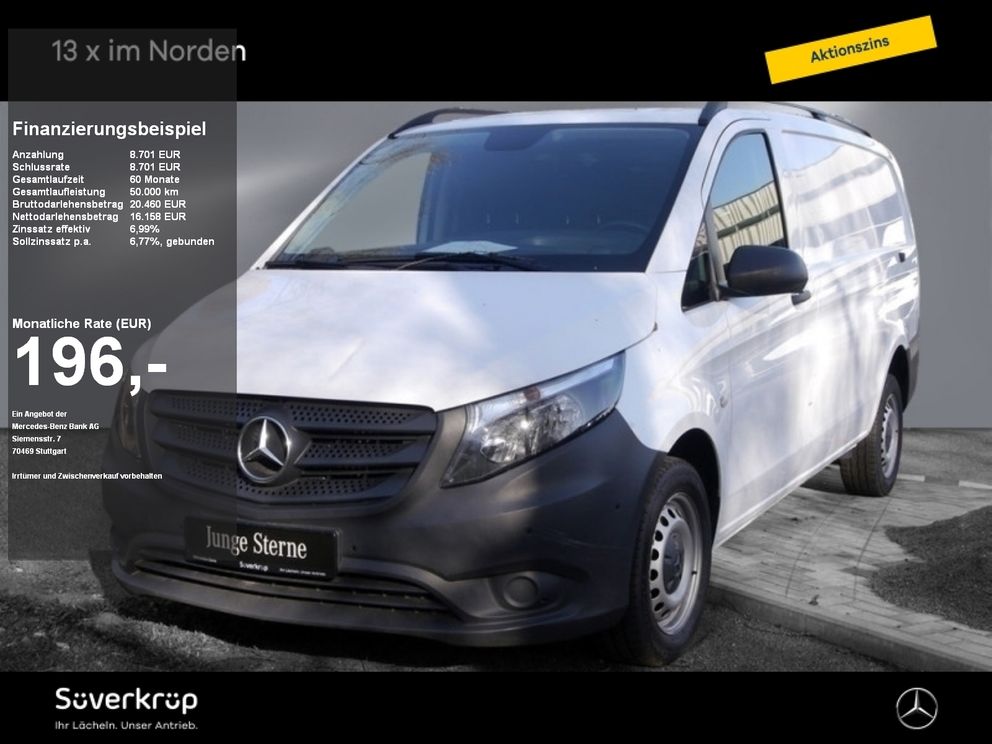 MERCEDES-BENZ Vito 116 Kasten/lang/Klima/SHZG/Tempomat