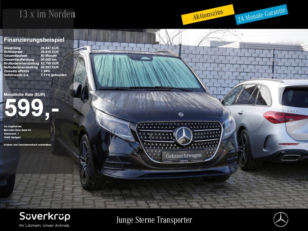 MERCEDES-BENZ V 250 STYLE WINTER AMG NIGHT AHK MOPF STANDH AMG