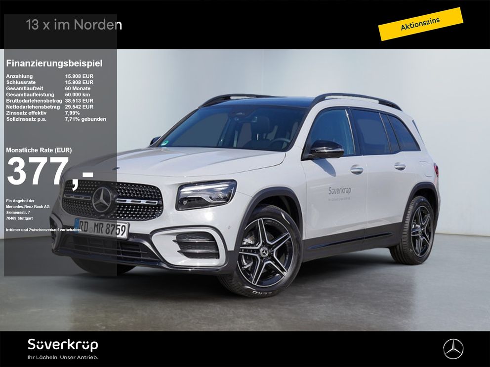 MERCEDES-BENZ GLB 200 d AMG NIGHT MULTI 360 AHK KAMERA PANO