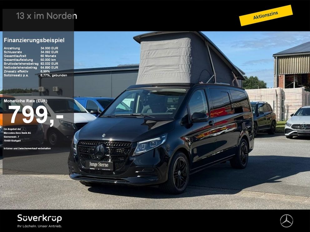 MERCEDES-BENZ V 300 Marco Polo Allrad AMG/AHK/AIRMATIC/LEDER/DISTRO/EASY UP