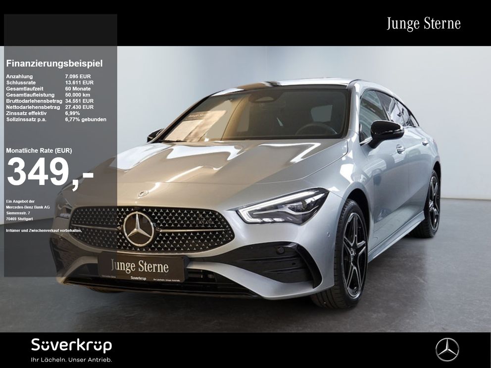 MERCEDES-BENZ CLA 250 e SB , AMG NIGHT AHK KAMERA PANO SPUR