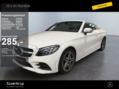 MERCEDES-BENZ C 180 Cabriolet AMG KAMERA PDC SHZ