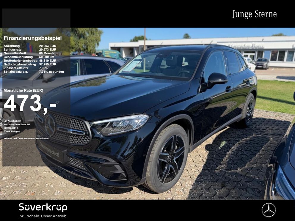 MERCEDES-BENZ GLC 220 d 4M | AMG BURM NIGHT MEMO 360 AHK DISTR