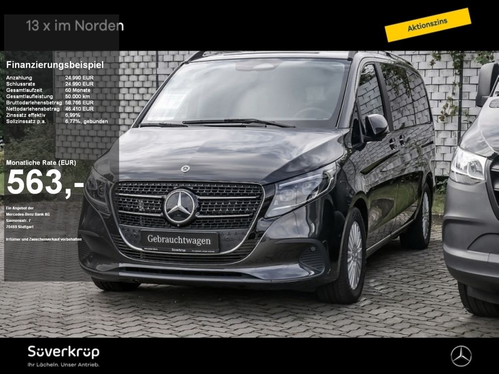 MERCEDES-BENZ V 300 STYLE LANG 360° KOMFORTLIEGE WINTER MOPF2