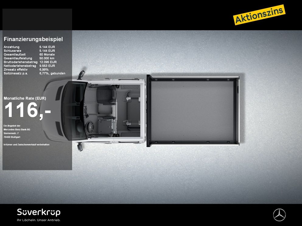 MERCEDES-BENZ Sprinter 313 Pritsche KLIMA Facelift