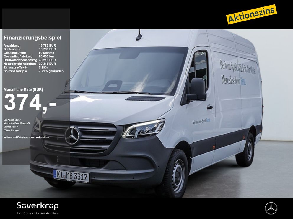 MERCEDES-BENZ Sprinter 317 KASTEN L2H2 NAVI KLIMA LED AHK AHK