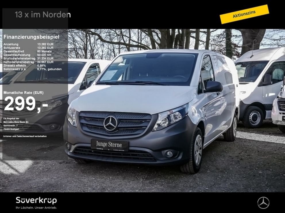 MERCEDES-BENZ Vito 116 KASTEN EXTRAL KAMERA KLIMA AHK 2,5T AUTOM
