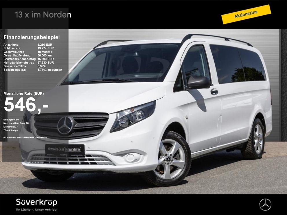 MERCEDES-BENZ Vito 114 TOURER PRO LANG ALLRAD KLIMA AHK NAVI 8SITZER