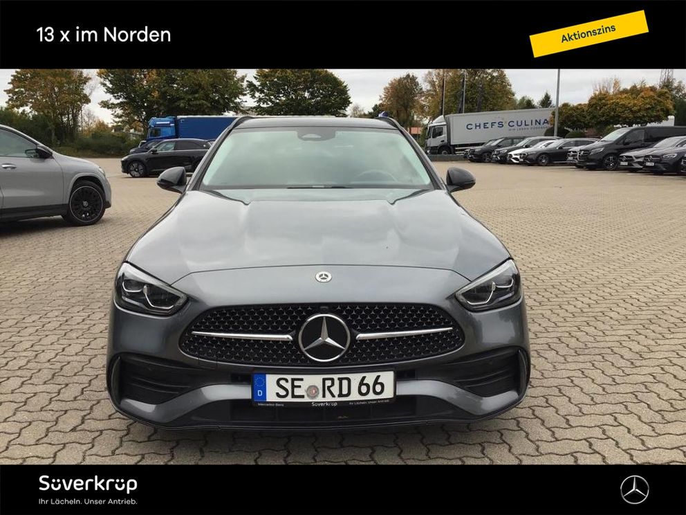 MERCEDES-BENZ C 220 T d KOM AMG NIGHT AHK KAMERA PANO SPUR PDC