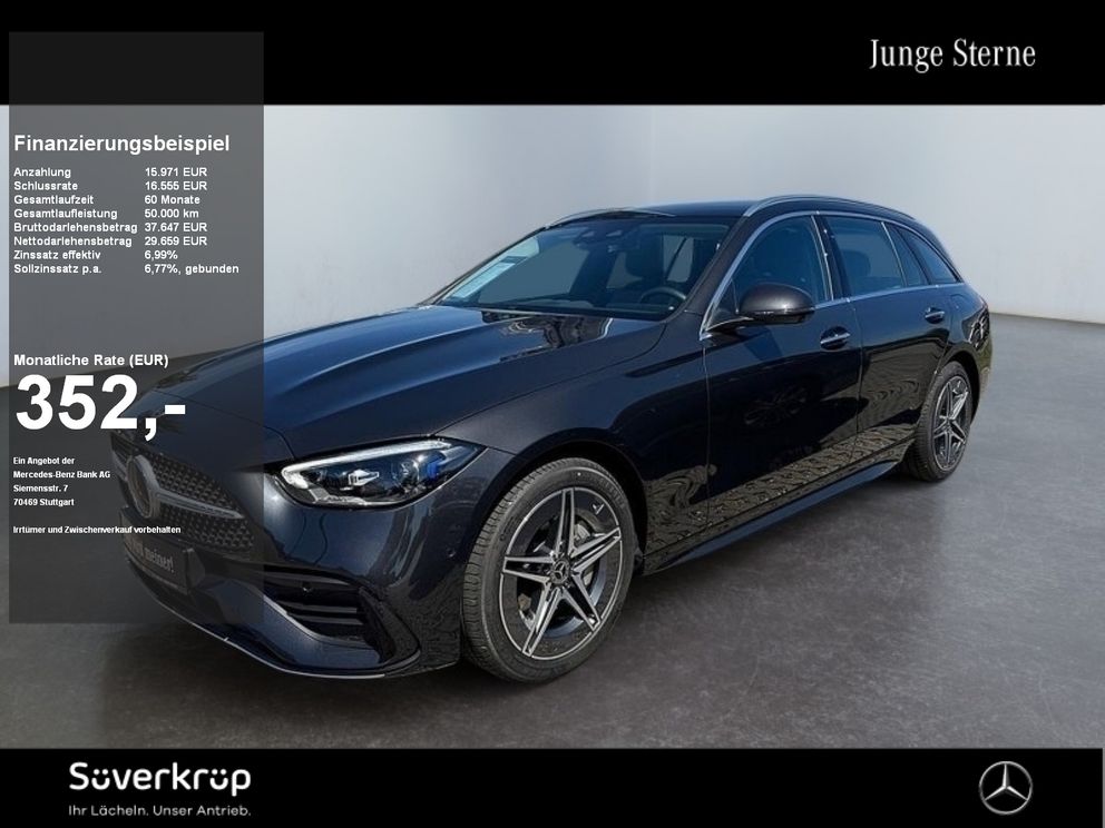 MERCEDES-BENZ C 300 T e , BURM AMG PREMIUM DISTR SPUR PANO