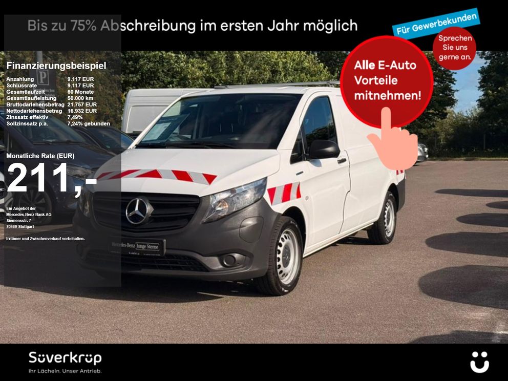 MERCEDES-BENZ eVito 112 KASTEN STANDARD KLIMA AC/DC TEMPOMAT